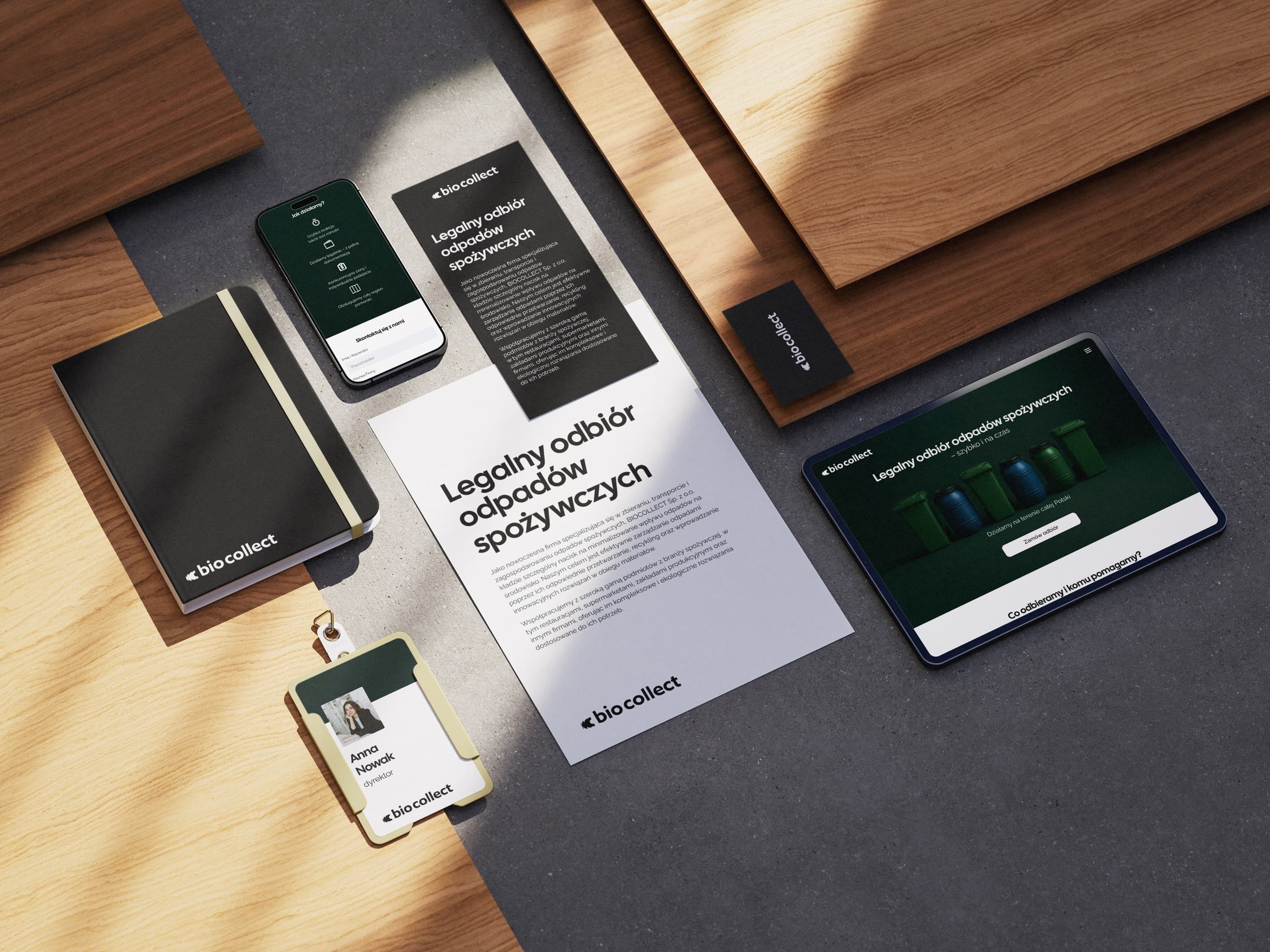 Bio Collect — identyfikacja i materiały marki